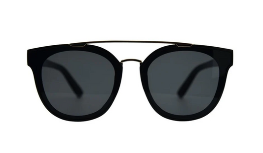 Topanga BLACK/ SMOKE POLARIZED LENS Sunglasses