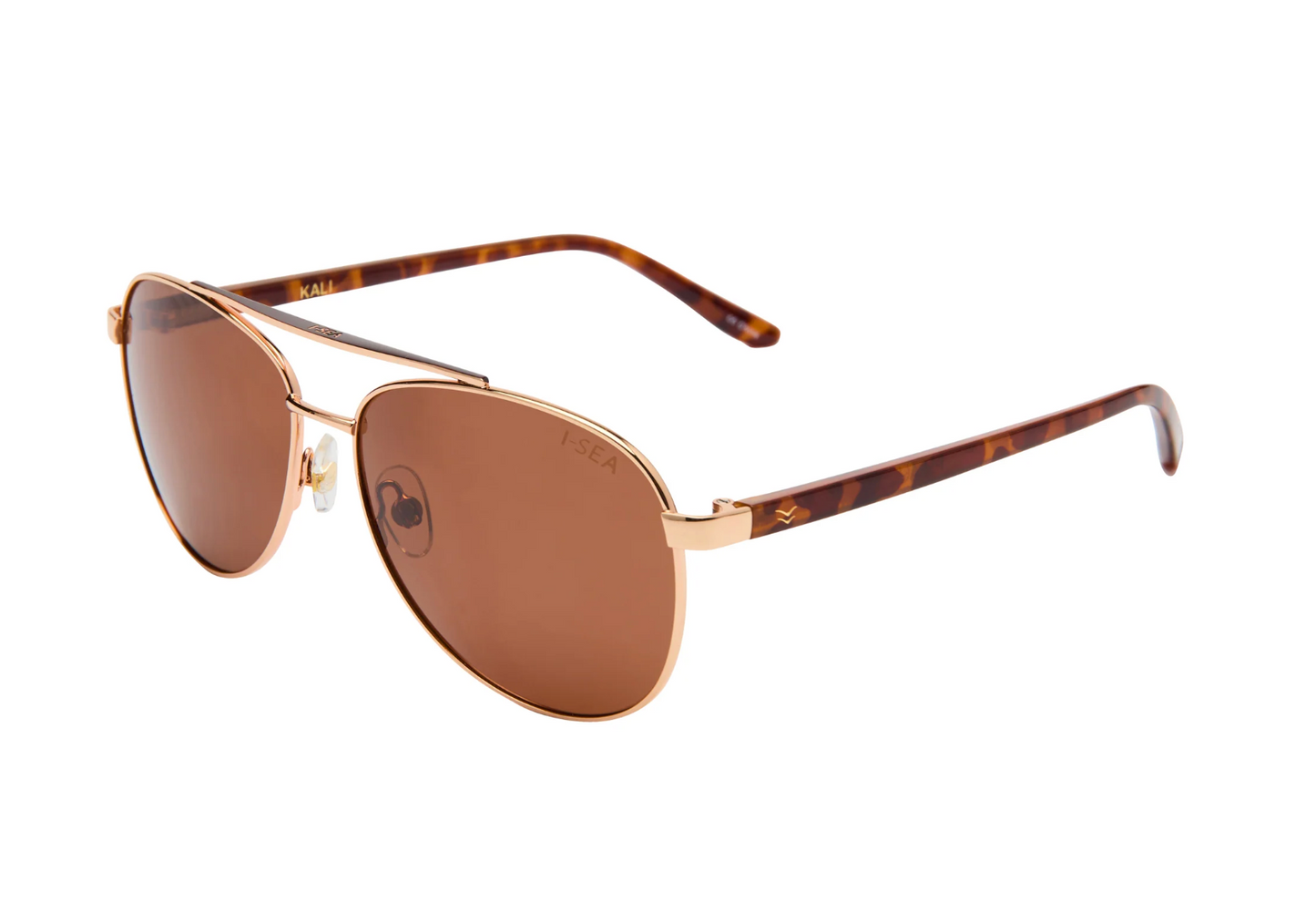 Kali GOLD/ Brown POLARIZED LENS Sunglasses