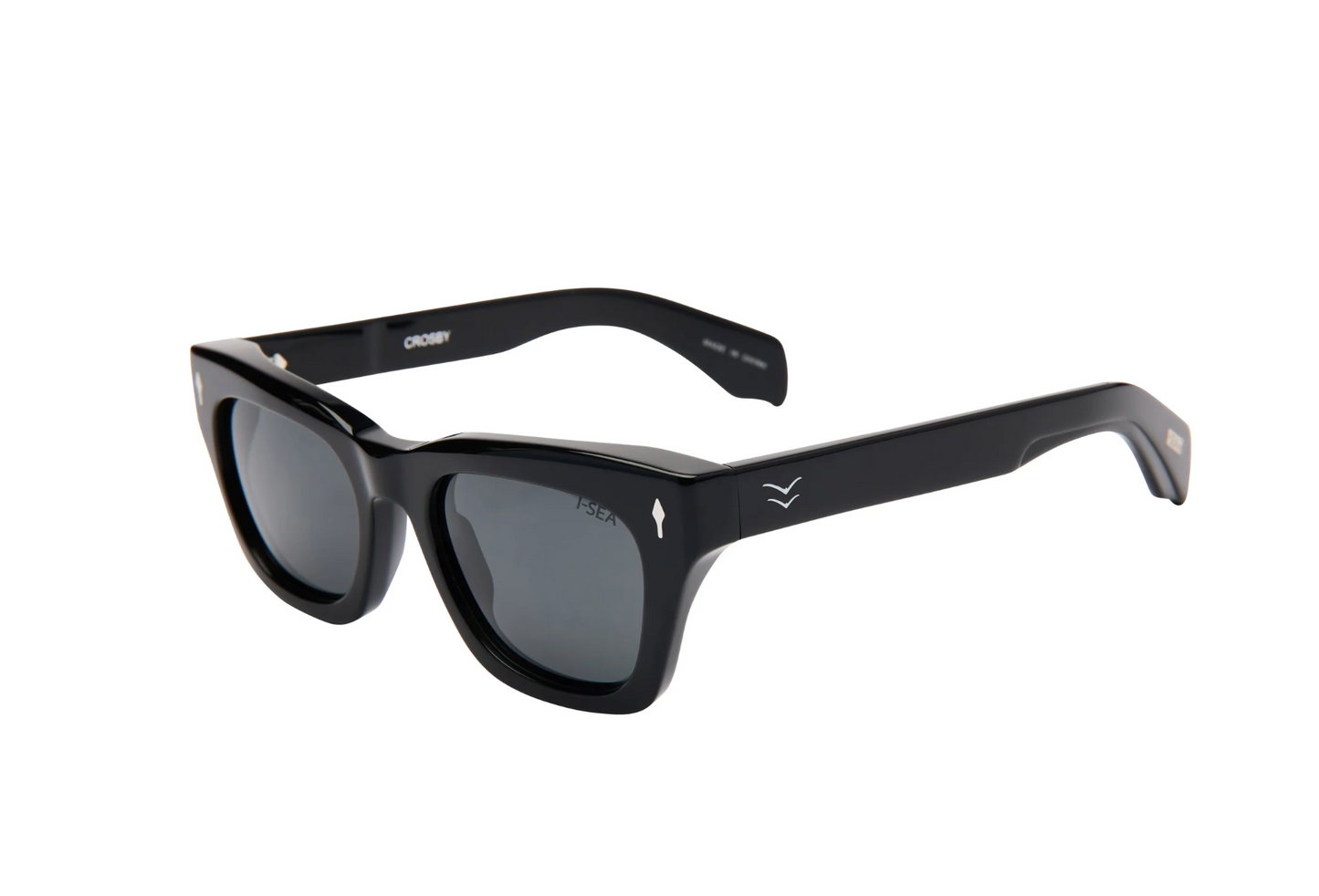 Crosby BLACK/SMOKE POLARIZED LENS Sunglasses