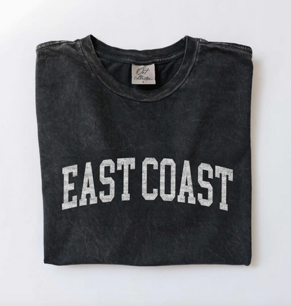 EAST COAST Mineral Washed Graphic Top