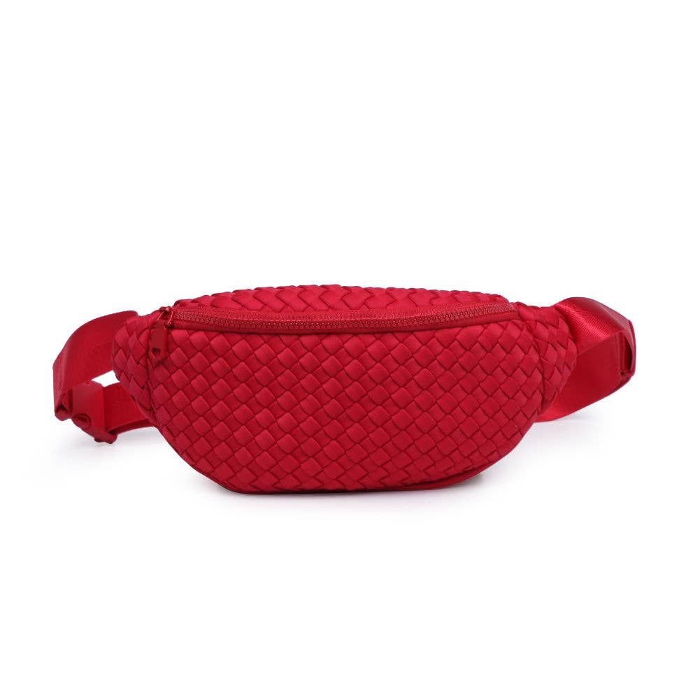 Aim High  Woven Neoprene Belt Bag