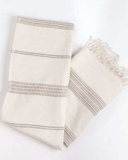 Aden Cotton Throw Blanket | Handwoven in Ethiopia