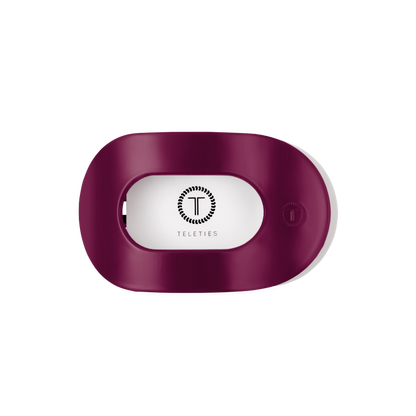 Mulberry Medium Flat Round Hair Clip