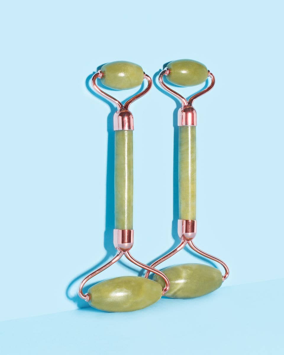 Jade Rose Gold Facial Roller