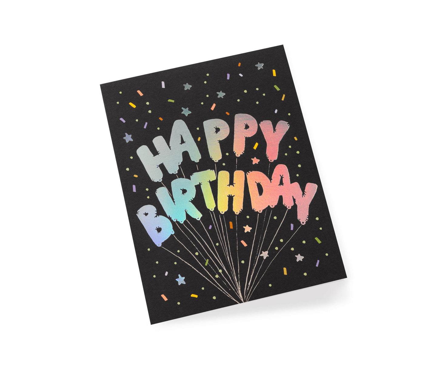 Mylar Birthday Balloons Card
