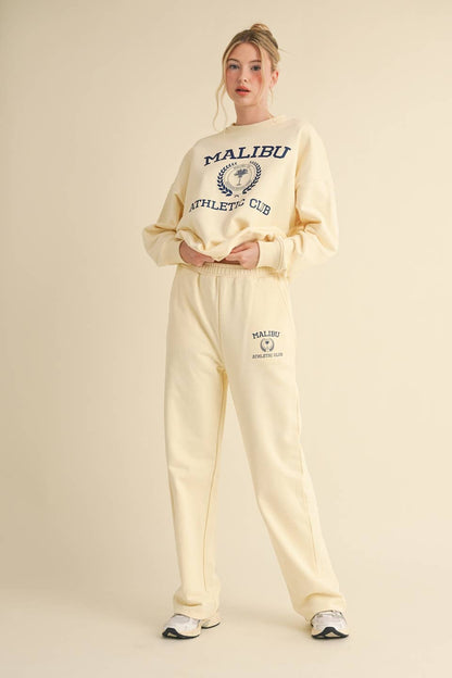 Malibu Athletic Club Crewneck Sweatshirt