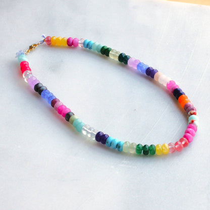 Desert Prism Candy Bead Necklace
