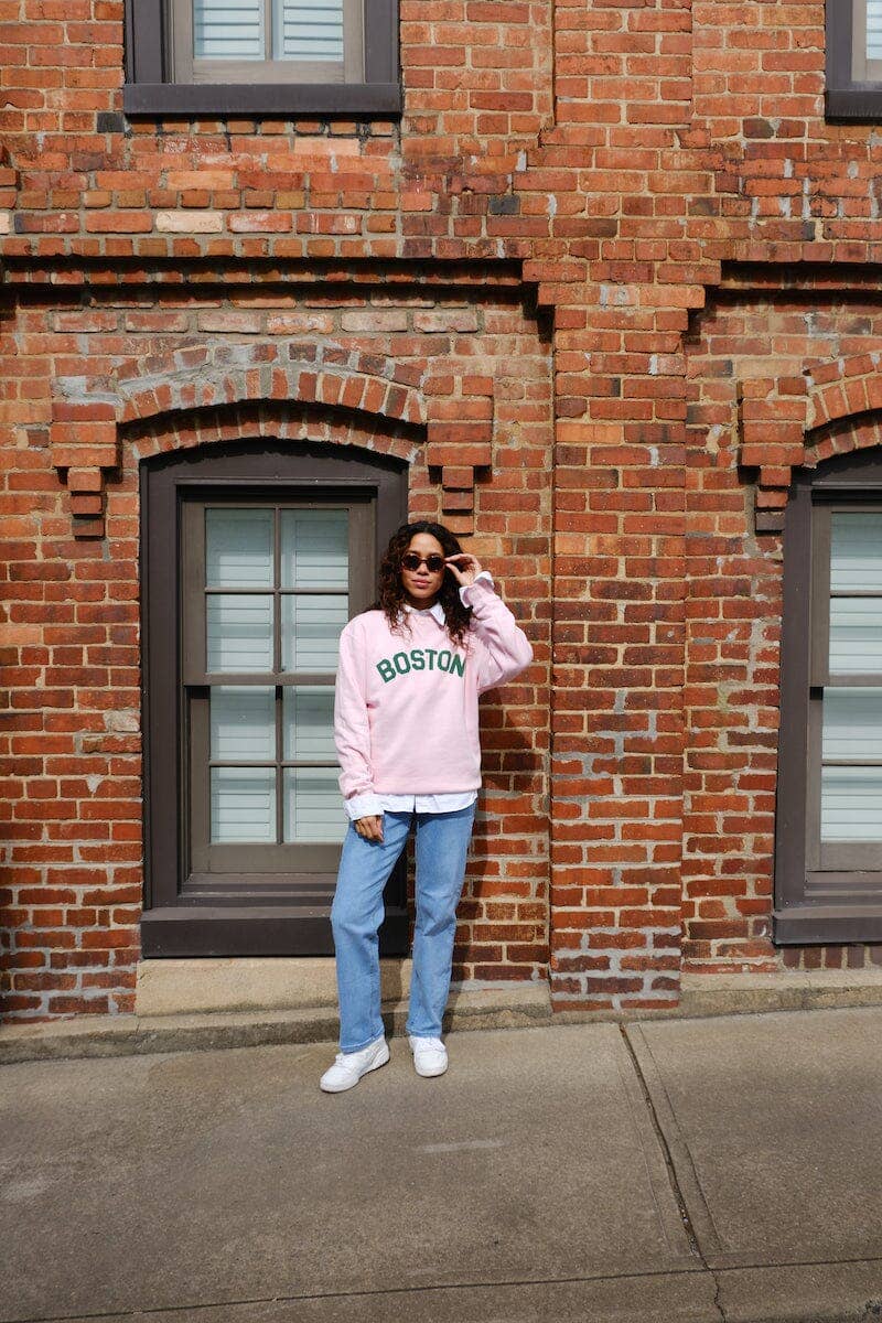 Boston Puff Sweatshirt