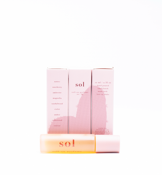 sol • clean roll-on perfume