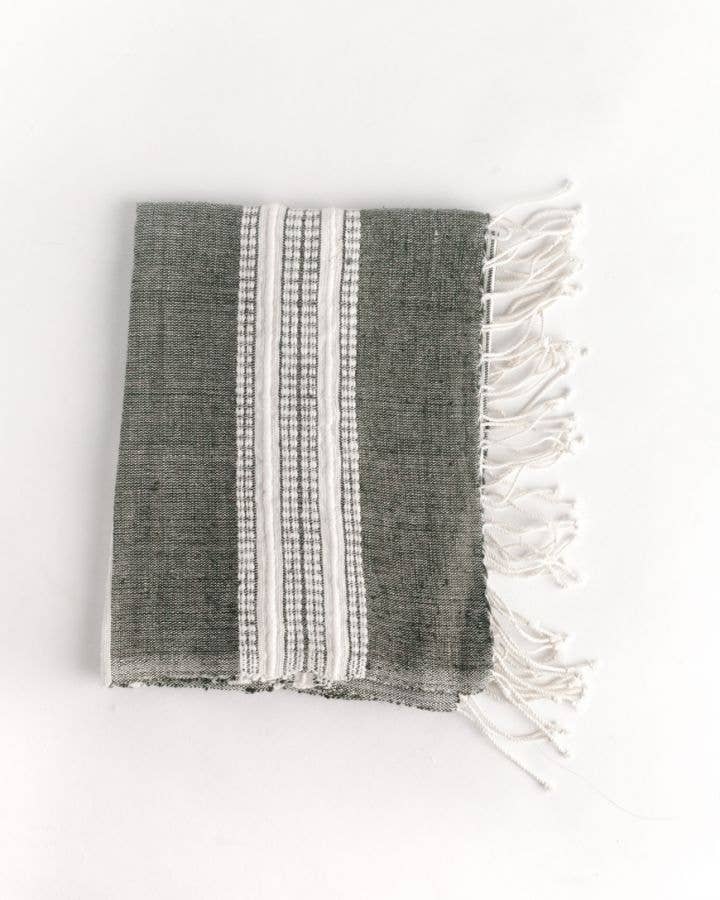 Aden Cotton Hand Towel | Handwoven in Ethiopia