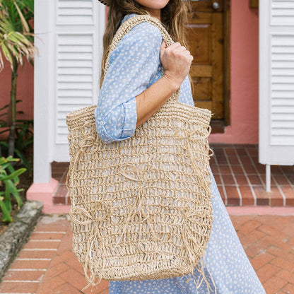 Raffia Ribbon Bag