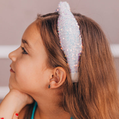 Kids Knot Headband - Sequin Knotted Hair Band Accessories