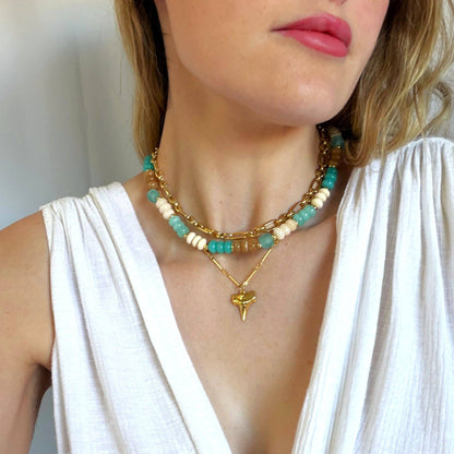 Sand & Sky Stone Candy Necklace