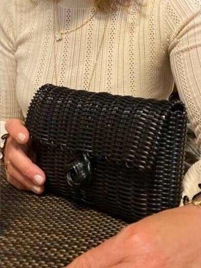 Clutch, Solid in Black