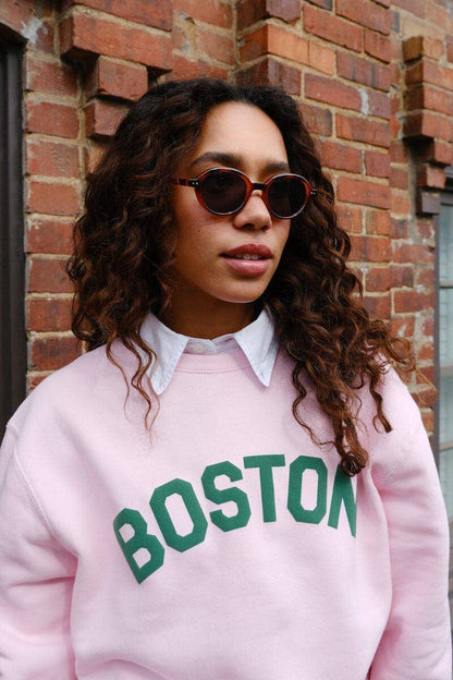 Boston Puff Sweatshirt