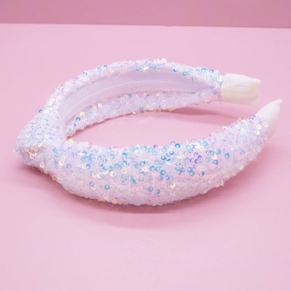 Kids Knot Headband - Sequin Knotted Hair Band Accessories