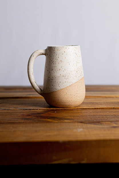 Ceramic Tall Round-Bottom Mug - 16 ounce mug