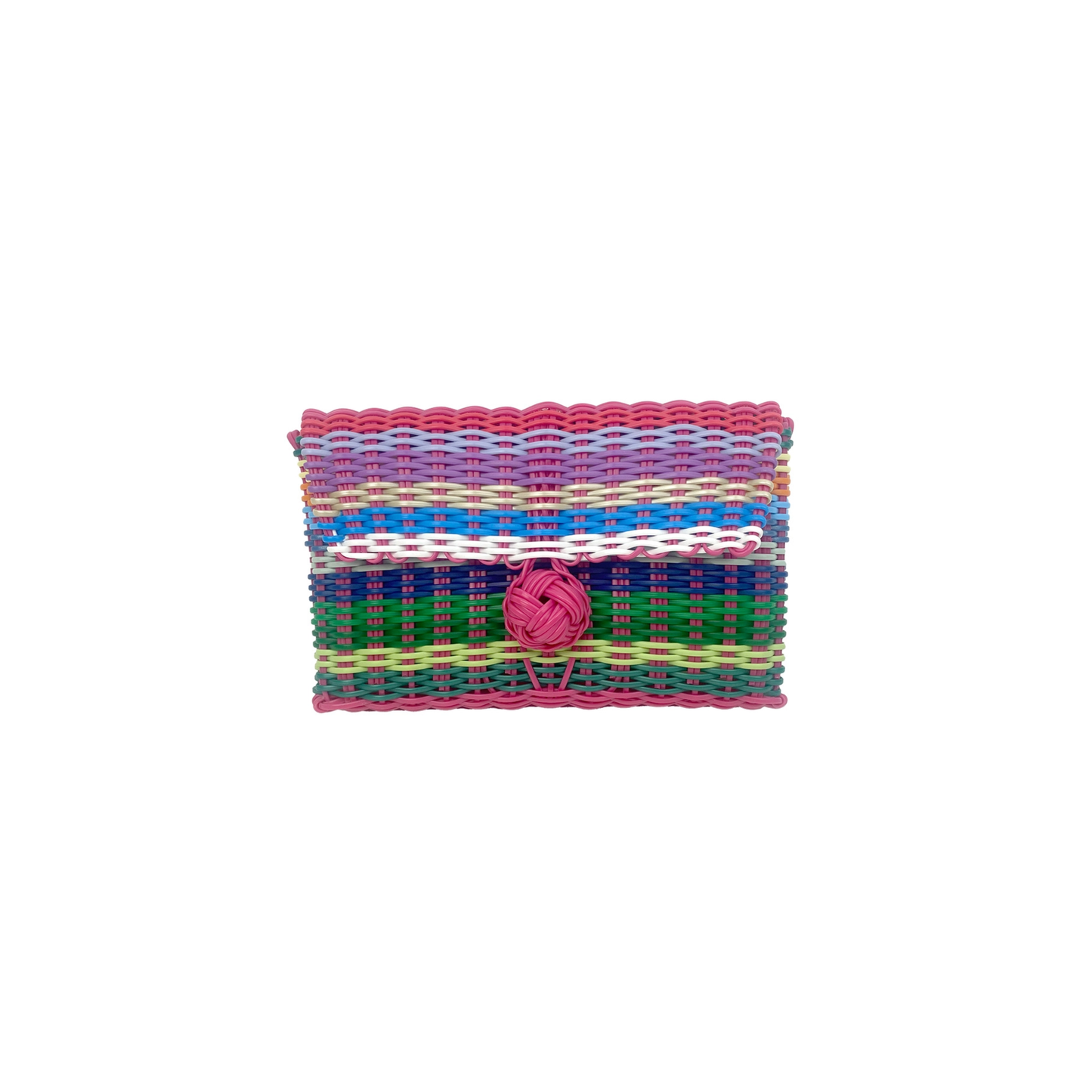 Clutch, Multi-Stripe Bright