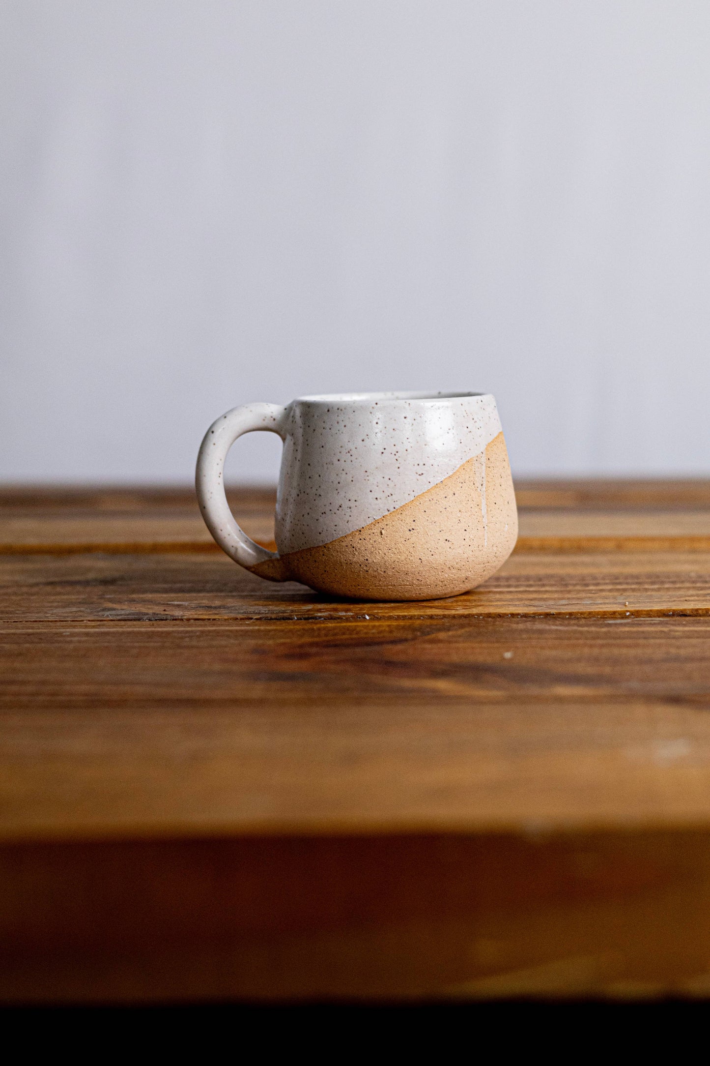 Handmade Espresso Mug/Tea Cup with handle- 4 ounces