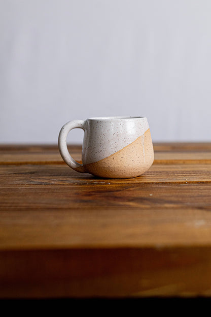 Handmade Espresso Mug/Tea Cup with handle- 4 ounces