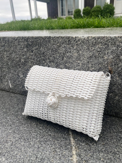 Clutch, Solid in White