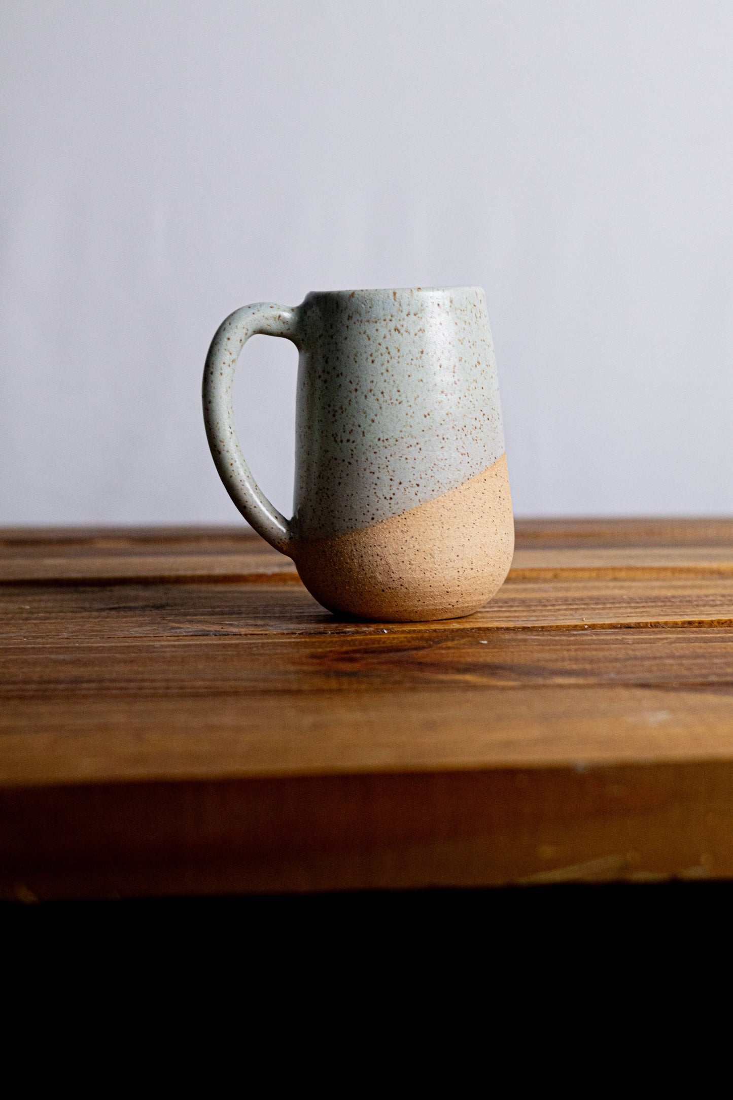 Ceramic Tall Round-Bottom Mug - 16 ounce mug