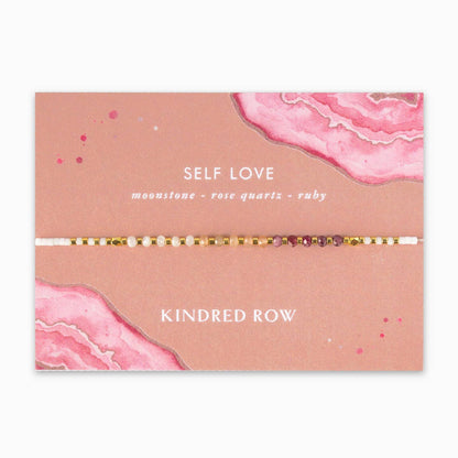 Self Love Healing Gemstone Stacking Bracelet