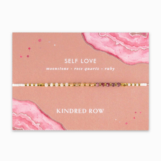Self Love Healing Gemstone Stacking Bracelet