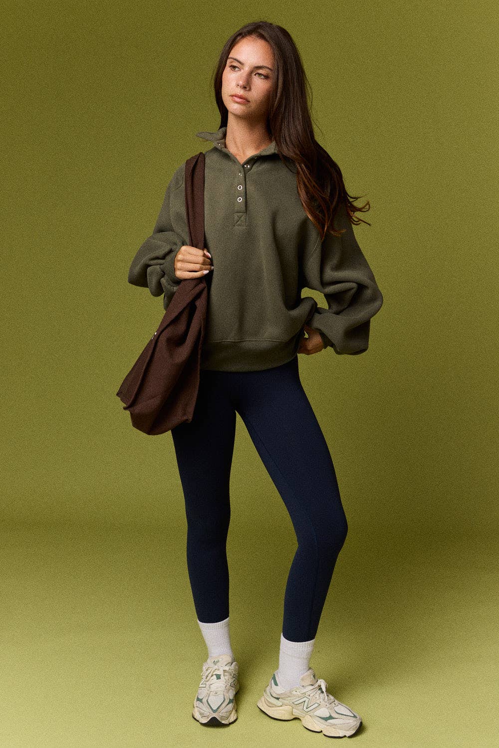 Piper Snap Button Collared Sweater