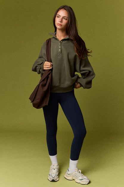 Piper Snap Button Collared Sweater