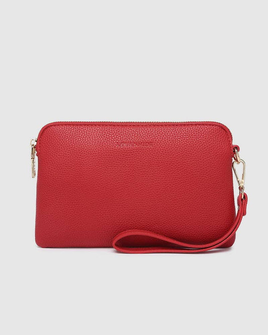Poppy Wristlet - Red