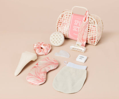 Super Spa Set | Coral | Self-Care, Wellness