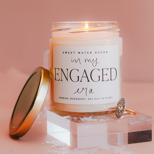 In My Engaged Era Soy Candle - Home Decor & Gifts
