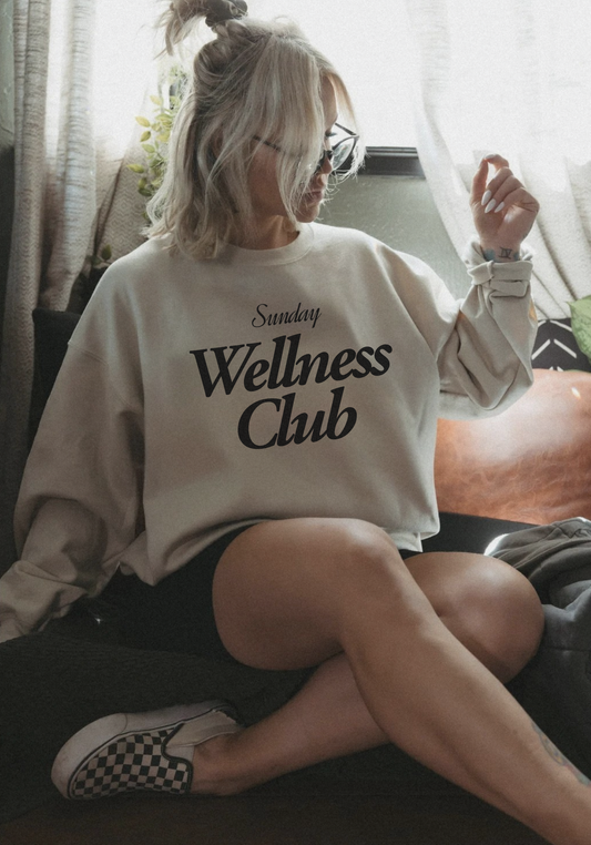 Sunday Wellness Club Graphic Sweatshirt