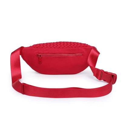 Aim High  Woven Neoprene Belt Bag