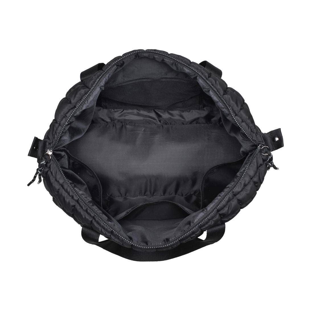 Globetrotter Quilted Nylon Puffer Travel Weekender