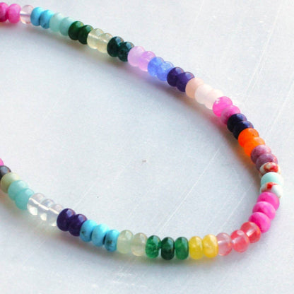 Desert Prism Candy Bead Necklace