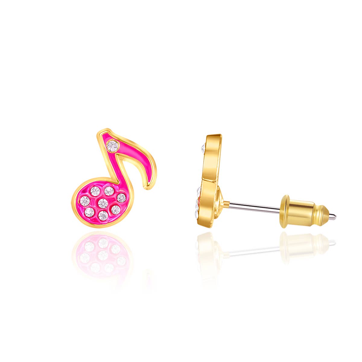 Music Notes Cutie Stud Earrings
