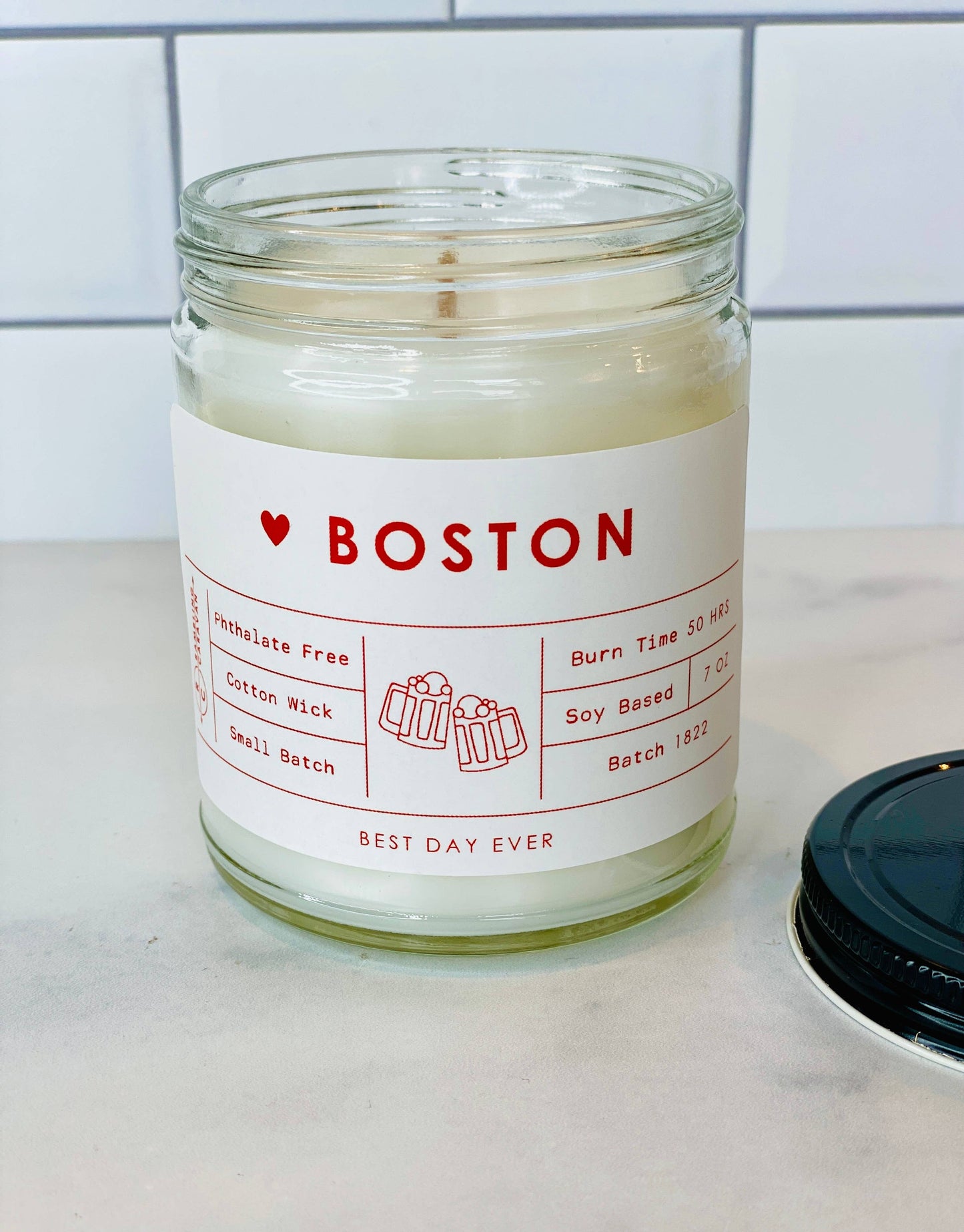 Boston, MA Candle