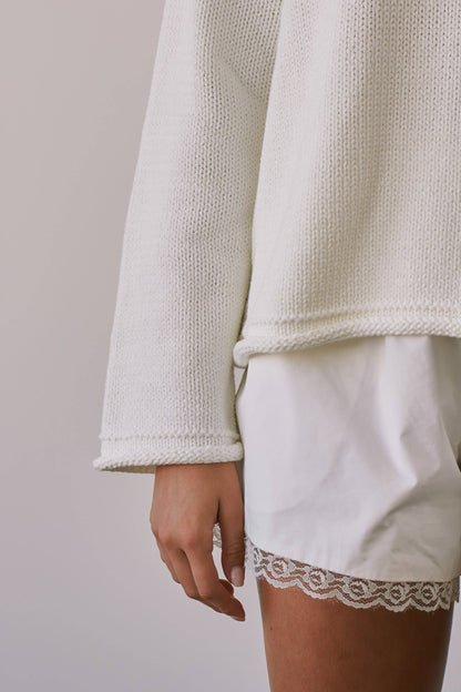 CSW4033 Hudson Cotton Crewneck Sweater
