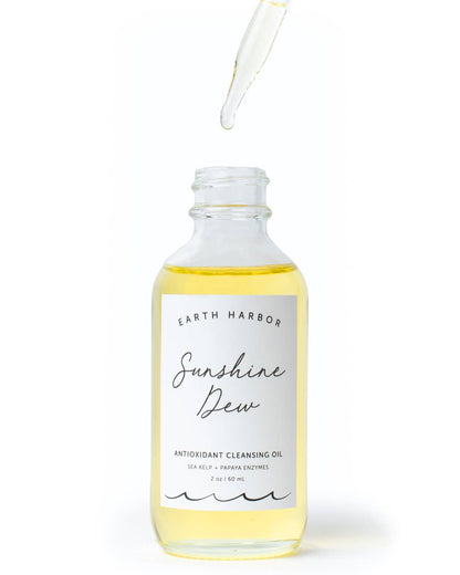 SUNSHINE DEW Antioxidant Cleansing Oil.