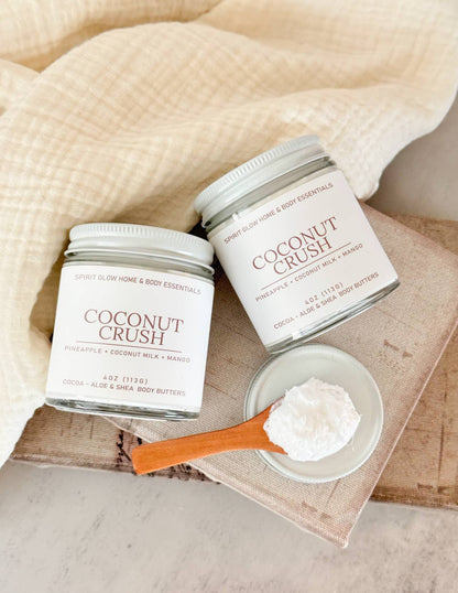 Coconut Crush Coco-Aloe & Shea Whipped Body Butters