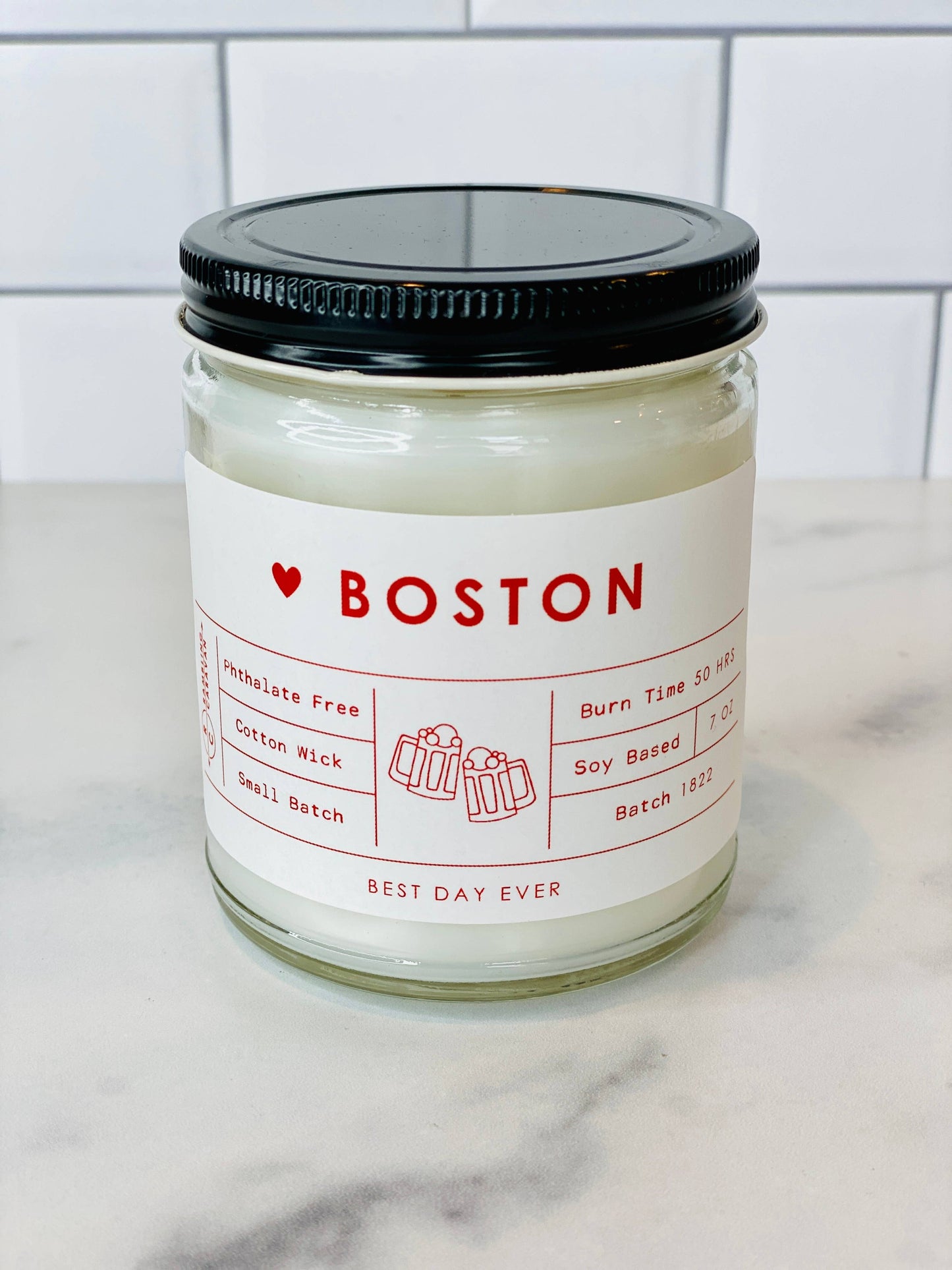 Boston, MA Candle