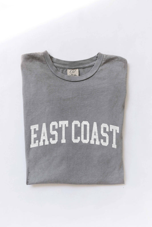 EAST COAST Mineral Washed Graphic Top