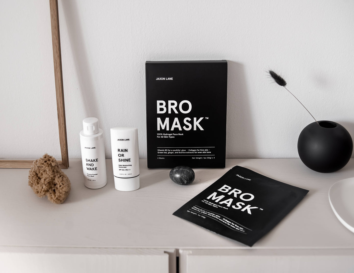BRO MASK Hydrogel Face Mask Sheet Mask Men's Skin Care (4)