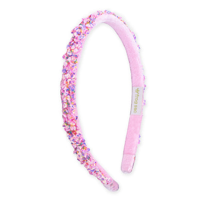 Thin Sequin Headband - Non Slip Hair Accessories for Kids