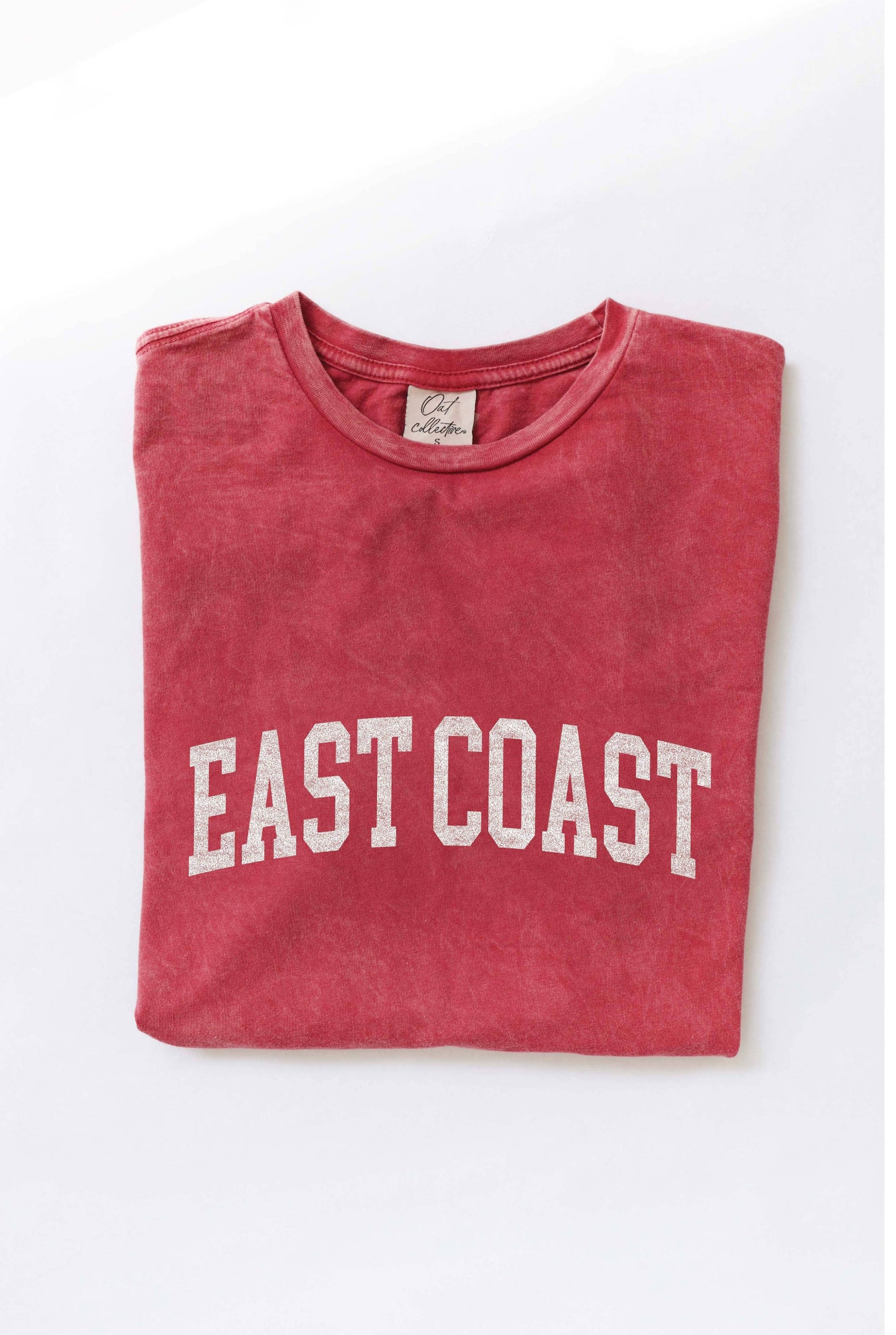 EAST COAST Mineral Washed Graphic Top