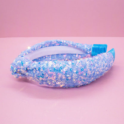Kids Knot Headband - Sequin Knotted Hair Band Accessories