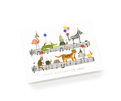 Happy Birthday Song Card