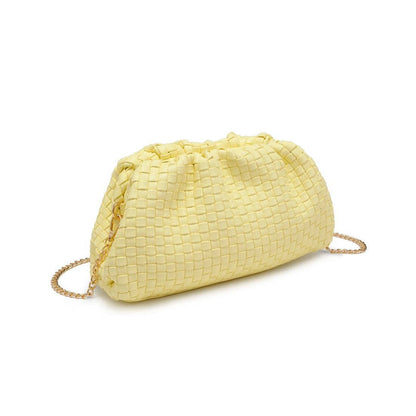 Tate Woven Frame Clutch